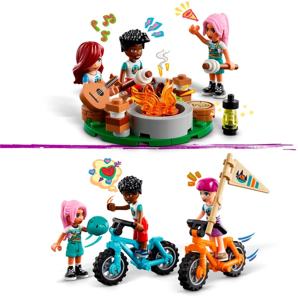 LEGO Friends 42624 Útulné chatky na dobrodružném táboře – 42624 - Image 5