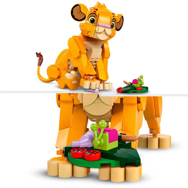 LEGO - Disney 43243 Lvíče Simba ze Lvího krále – 43243 - Image 5