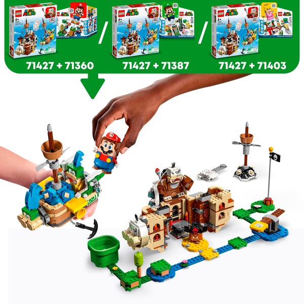LEGO 71427 Super Mario Larry a Morton's Air Galleys – 71427 - Image 9