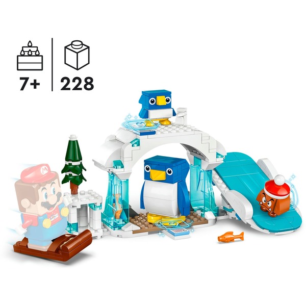 LEGO Super Mario 71430 Sněhové dobrodružství s rodinou penguin – rozšiřující set – 71430 - Image 3