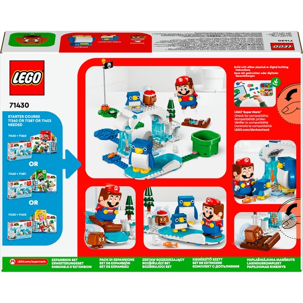 LEGO Super Mario 71430 Sněhové dobrodružství s rodinou penguin – rozšiřující set – 71430 - Image 7