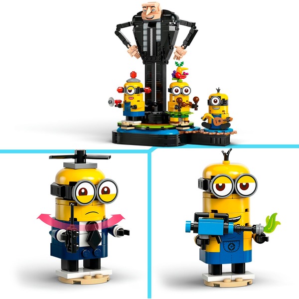 LEGO Já, padouch 4 75582 Gru a mimoni z kostek – 75582 - Image 4