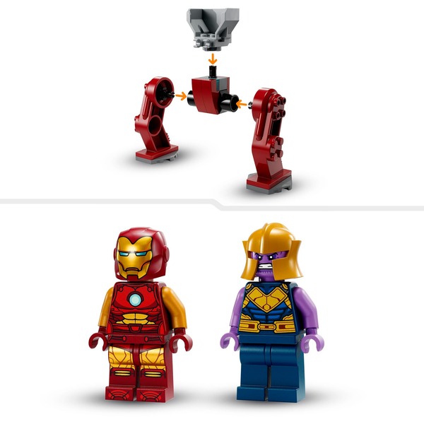 LEGO Marvel  76263 Iron Man Hulkbuster vs. Thanos – 76263 - Image 6