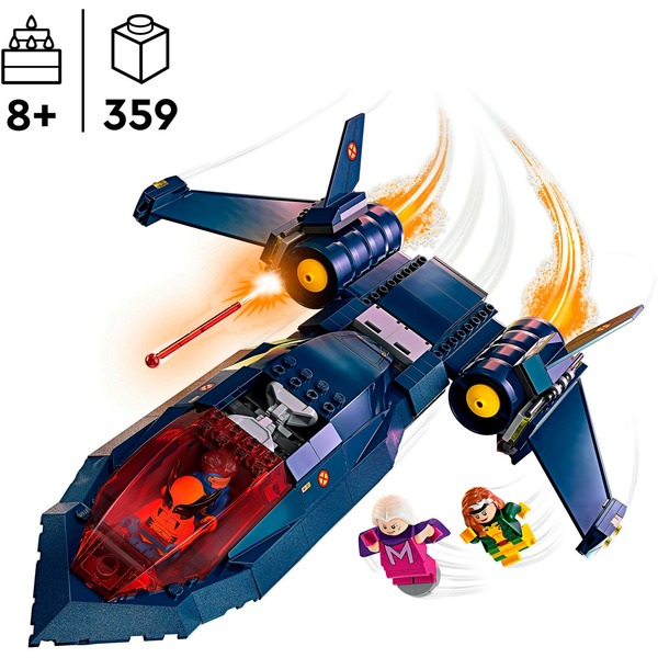 LEGO Marvel 76281 X-Men X-Jet – 76281 - Image 3