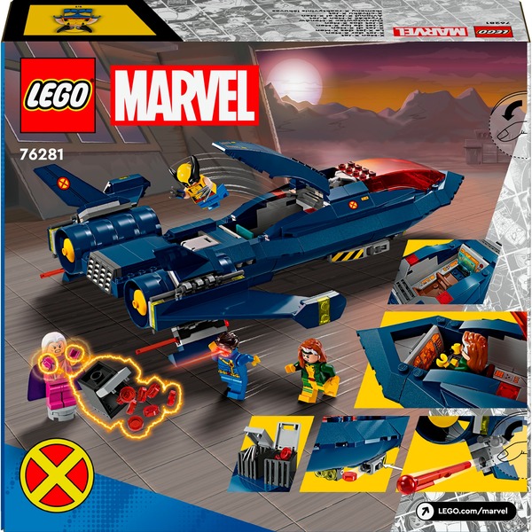 LEGO Marvel 76281 X-Men X-Jet – 76281 - Image 6