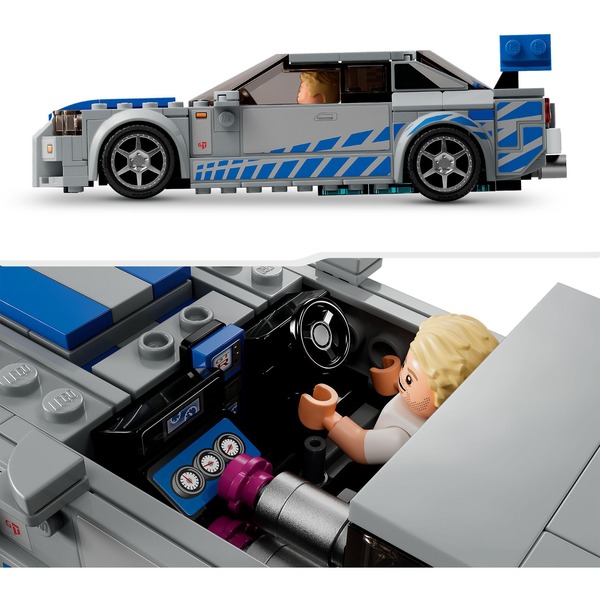 LEGO Speed Champions 76917 2 Fast 2 Furious Nissan Skyline GT-R (R34) – 76917 - Image 5