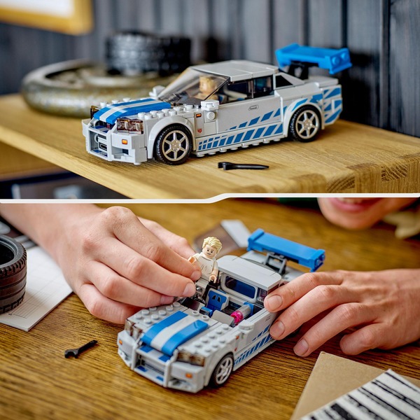 LEGO Speed Champions 76917 2 Fast 2 Furious Nissan Skyline GT-R (R34) – 76917 - Image 6