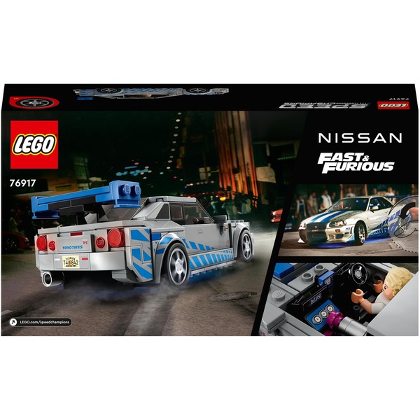 LEGO Speed Champions 76917 2 Fast 2 Furious Nissan Skyline GT-R (R34) – 76917 - Image 9