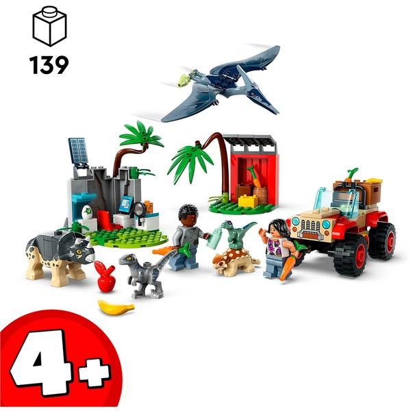 LEGO Jurassic World 76963 Záchranářské středisko pro dinosauří mláďata – 76963 - Image 3
