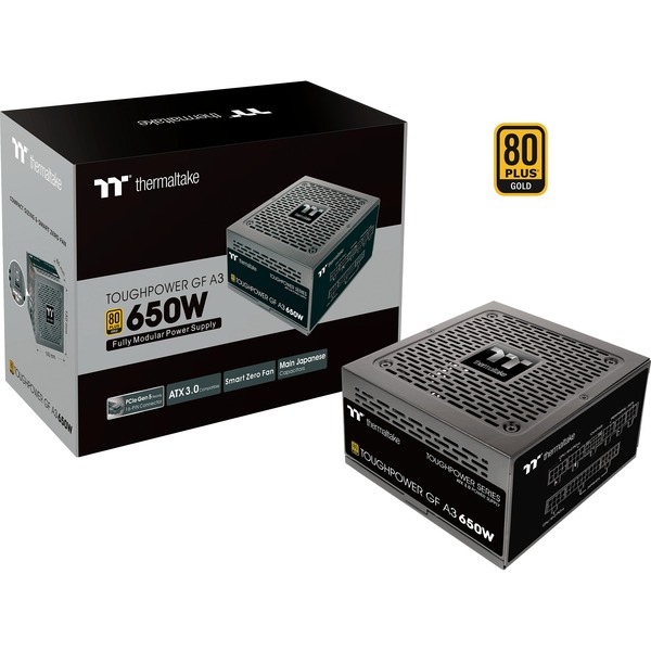 Thermaltake TOUGHPOWER GF A3 Gold 650W - TT Premium Edition – PS-TPD-0650FNFAGE-H
