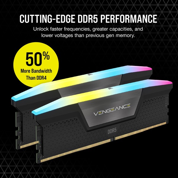 Corsair DIMM 32 GB DDR5-6200 (2x 16 GB) Dual-Kit – CMH32GX5M2E6200C36 - Obrázek 4