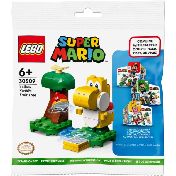 LEGO 30509 Super Mario Yellow Yoshi Fruit Tree – 30509 - Obrázek 2