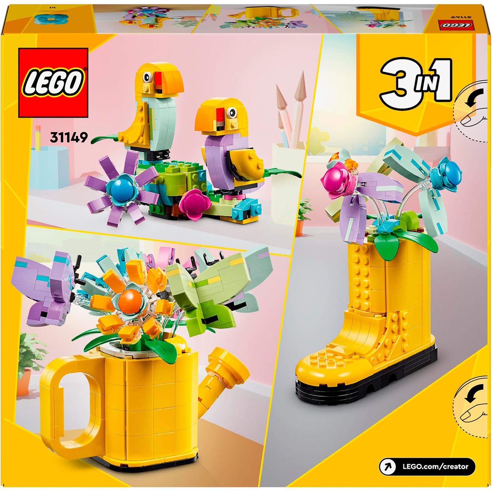LEGO 31149 Creator 3 v 1 konev s květinami – 31149 - Obrázek 13