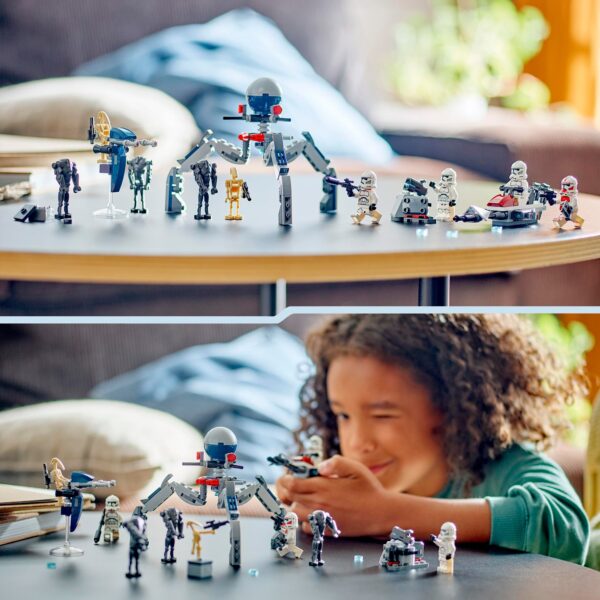 LEGO 75372 LEGO Star Wars Clone Trooper & Battle Droid Battle Pack – 75372 - Image 7
