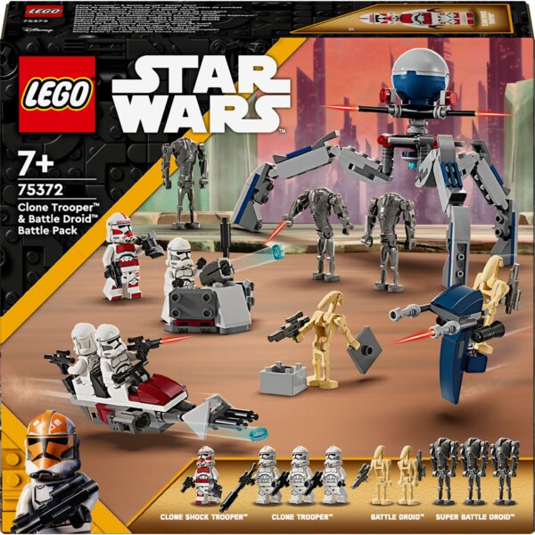 LEGO 75372 LEGO Star Wars Clone Trooper & Battle Droid Battle Pack – 75372 - Image 8