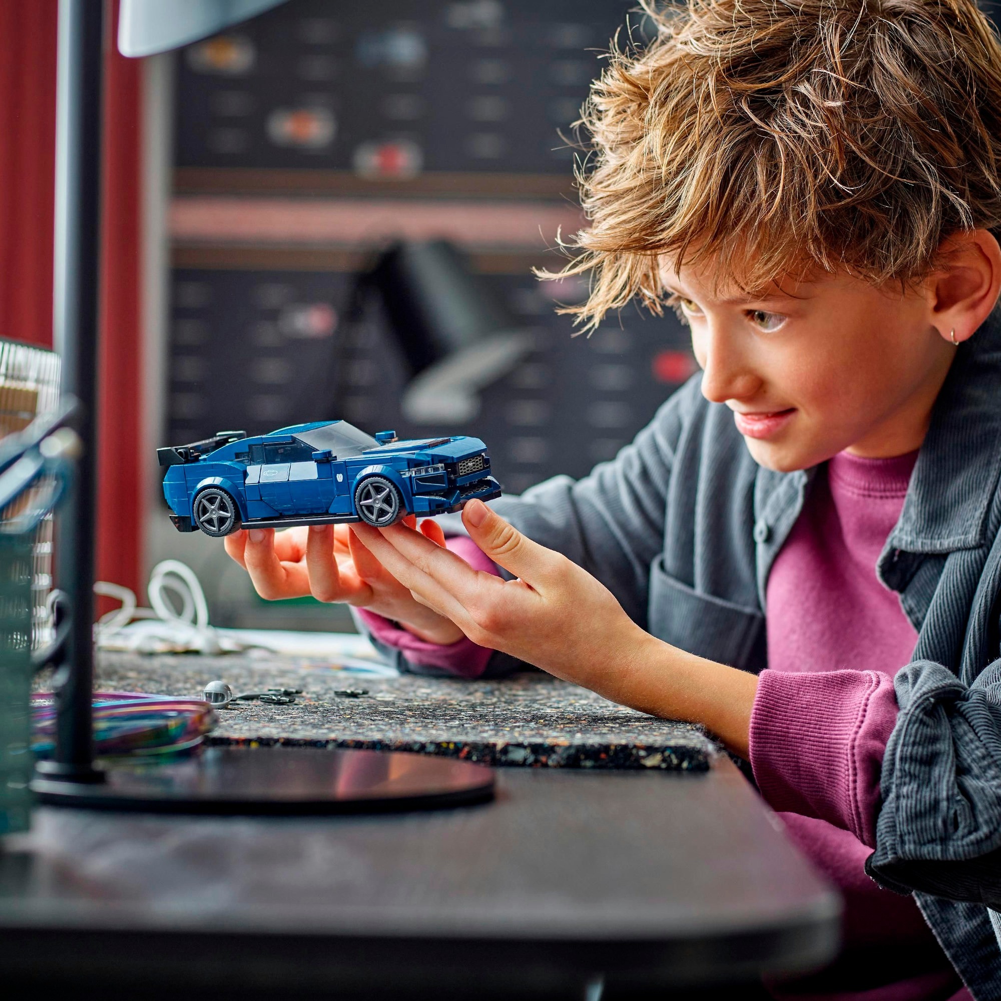 LEGO 76920 Speed ​​Champions sportovního auta Ford Mustang Dark Horse – 76920 - Obrázek 2