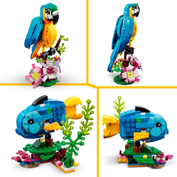 LEGO Creator 3 v 1 31136 Exotický papoušek – 31136 - Image 4