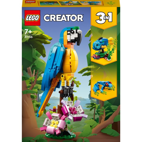 LEGO Creator 3 v 1 31136 Exotický papoušek – 31136 - Image 8