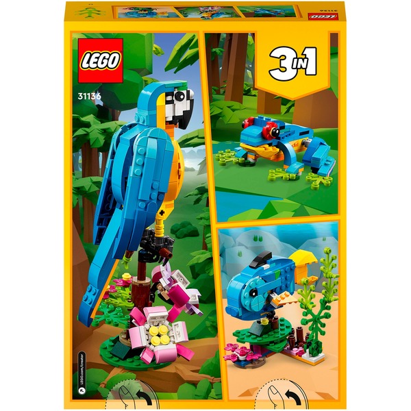 LEGO Creator 3 v 1 31136 Exotický papoušek – 31136 - Image 9