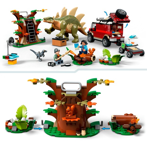 LEGO 76965 Jurský svět Dinosauří mise: Objev Stegosaura – 76965 - Obrázek 4