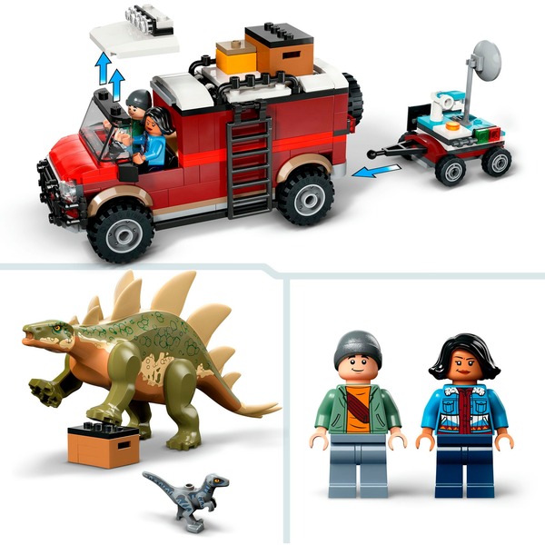 LEGO 76965 Jurský svět Dinosauří mise: Objev Stegosaura – 76965 - Obrázek 5