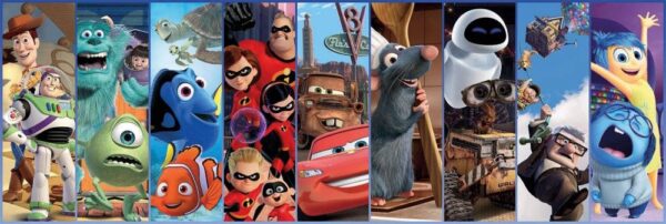 Clementoni Puzzle Panorama - Disney/Pixar 1000 dílků - Image 2